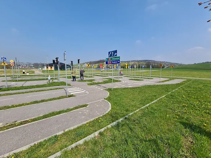 Miasteczko ruchu rowerowego