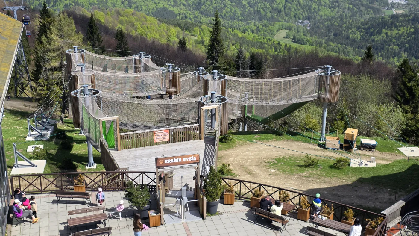 Jaworzyna Krynicka SA. Kolej gondolowa