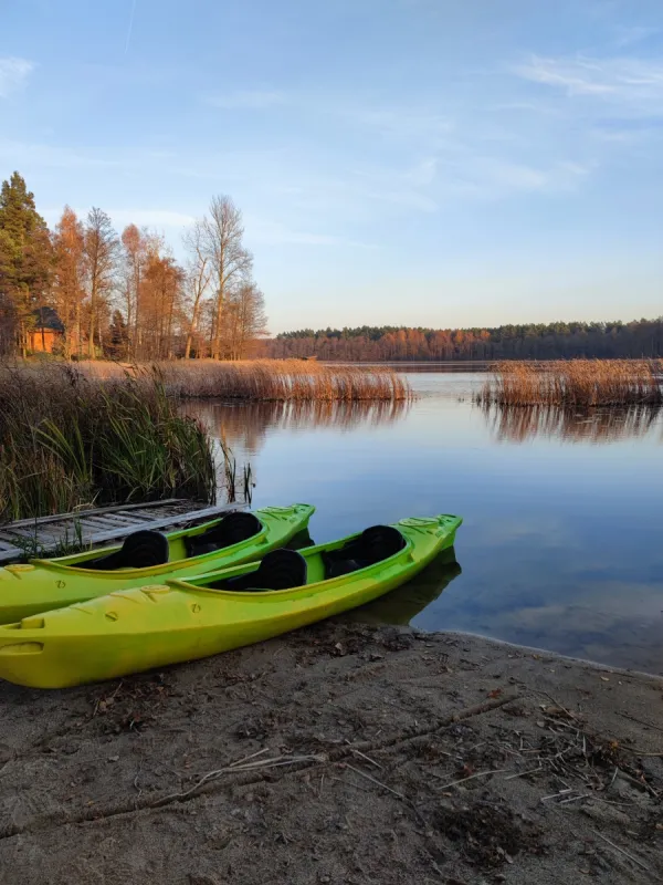 Zalesie 7D - domki nad jeziorem.