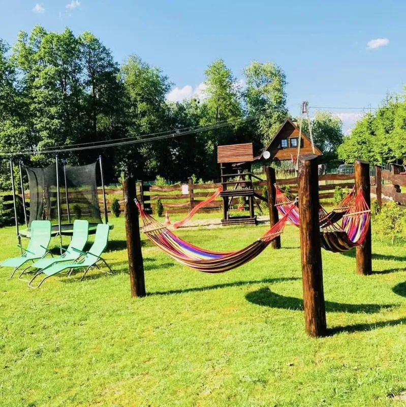 Chaty Mazur domki całoroczne w Wierzbie