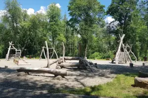 Drewniany plac zabaw Dobczyce