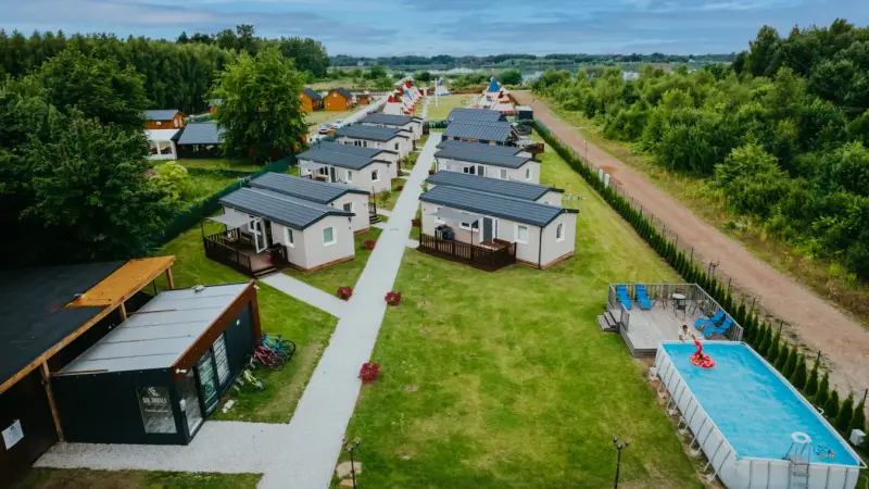 Luxury Camp - Domki całoroczne, noclegi blisko Suntago