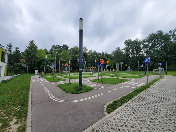 Rowerowe mini miasteczko