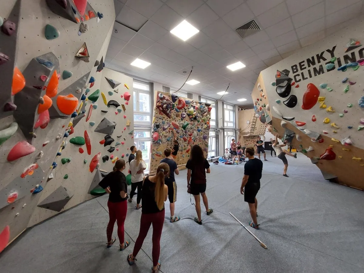 B.Lab bouldering laboratory ściana wspinaczkowa