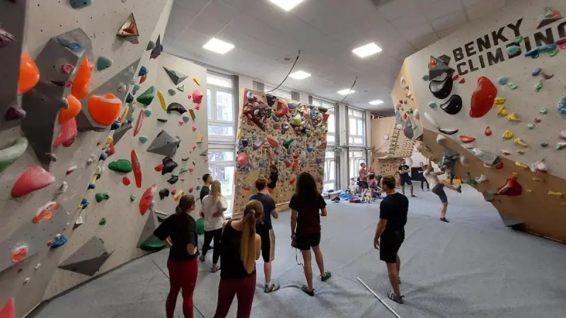 B.Lab bouldering laboratory ściana wspinaczkowa