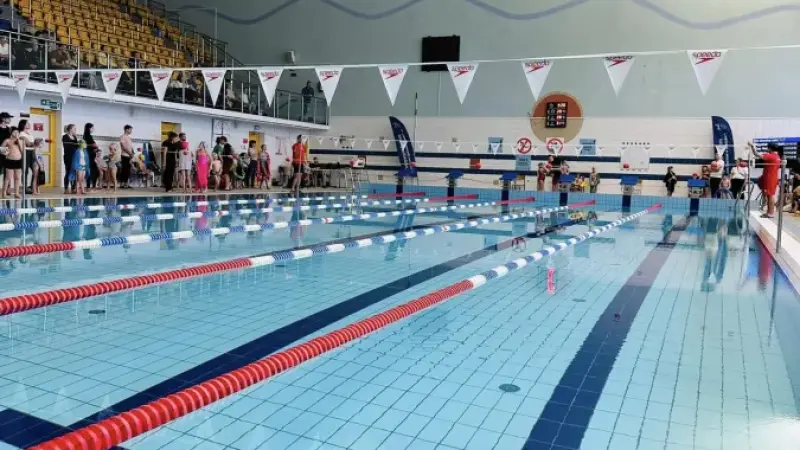 Kryta pływalnia przy Integracyjnym Centrum Dydaktyczno - Sportowym