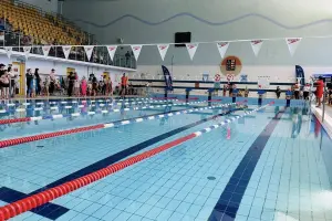 Kryta pływalnia przy Integracyjnym Centrum Dydaktyczno - Sportowym