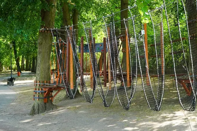 Bezpłatny park linowy