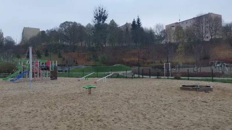 Plac zabaw na górce Jasia