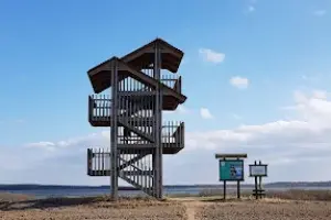 Wieza widokowa jezioro Łuknajno