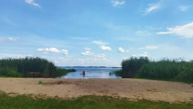 Plaża i kąpielisko w Popielnie