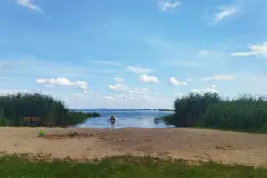 Plaża i kąpielisko w Popielnie