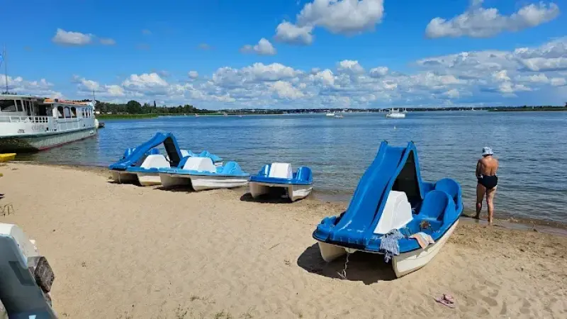 Plaża AZS Wilkasy