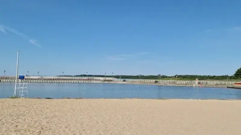Plaża Miejska w Kalu nad jez. Święcajty