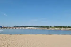 Plaża Miejska w Kalu nad jez. Święcajty