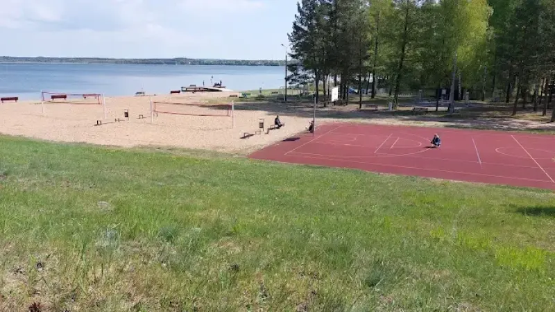 Plaża gminna w Kruklankach