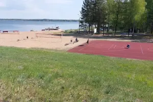 Plaża gminna w Kruklankach
