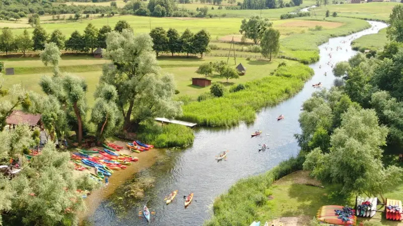 Przystań Ukta - Wypożyczalnia Kajaków, spływy kajakowe Krutynia