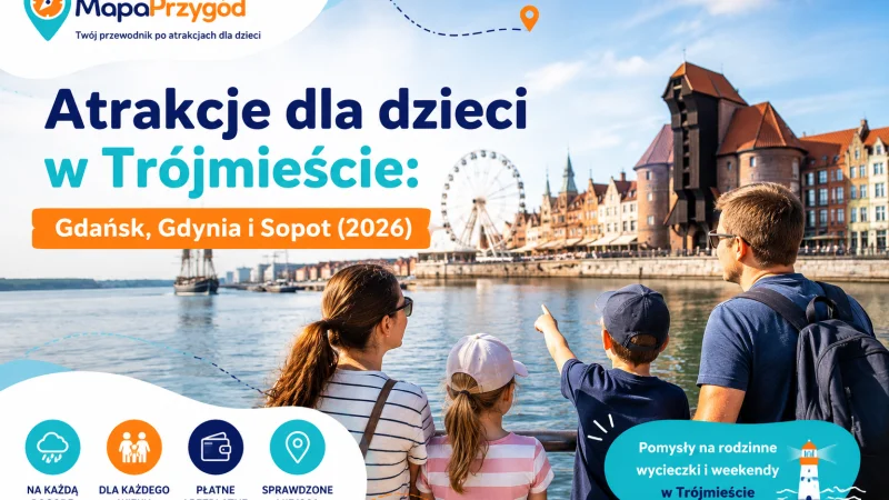 Atrakcje dla dzieci w Trójmieście: Gdańsk, Gdynia i Sopot (2026)