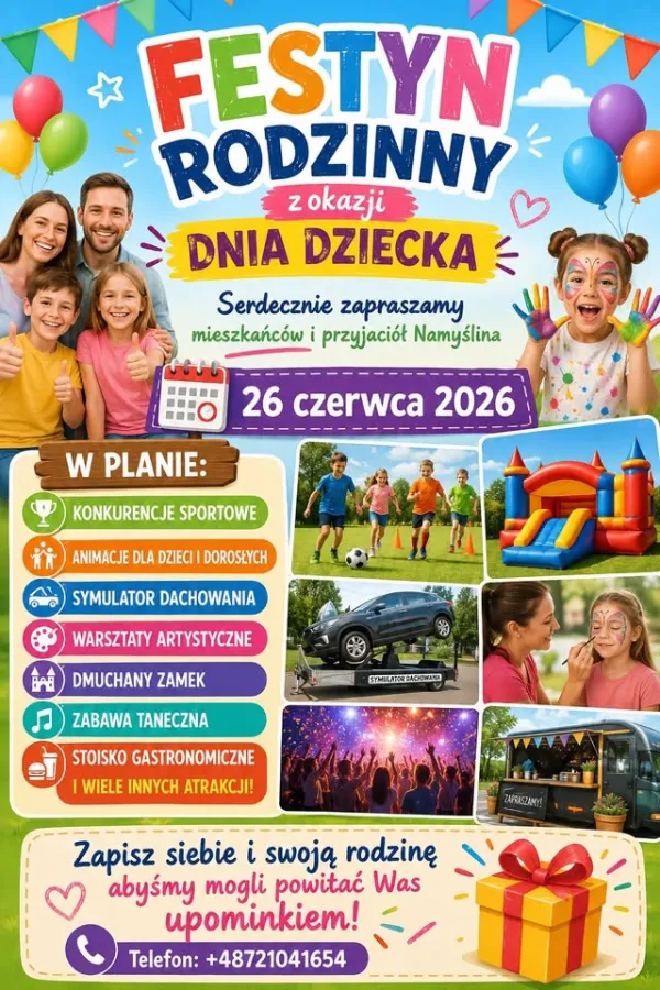 Festyn Rodzinny z okazji Dnia Dziecka