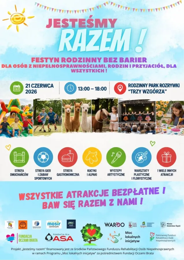 Festyn rodzinny - JESTEŚMY RAZEM !