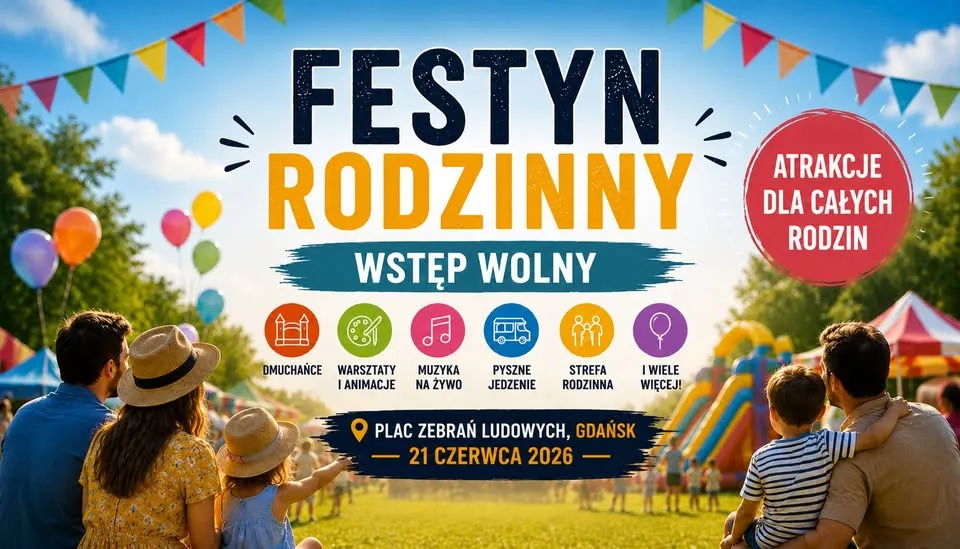 Festyn Rodzinny - wstęp wolny - darmowe atrakcje