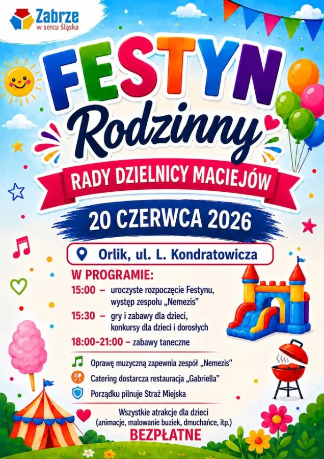 FESTYN RODZINNY RADY DZIELNICY MACIEJÓW