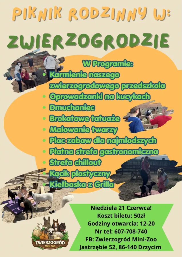 Piknik rodzinny w Zwierzogrodzie