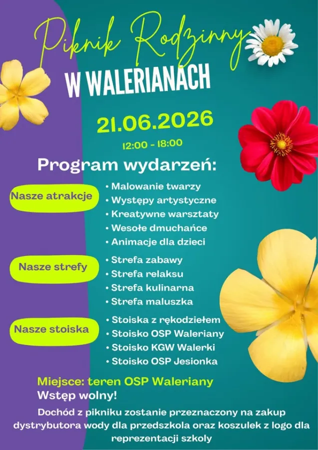 Piknik Rodzinny w Walerianach