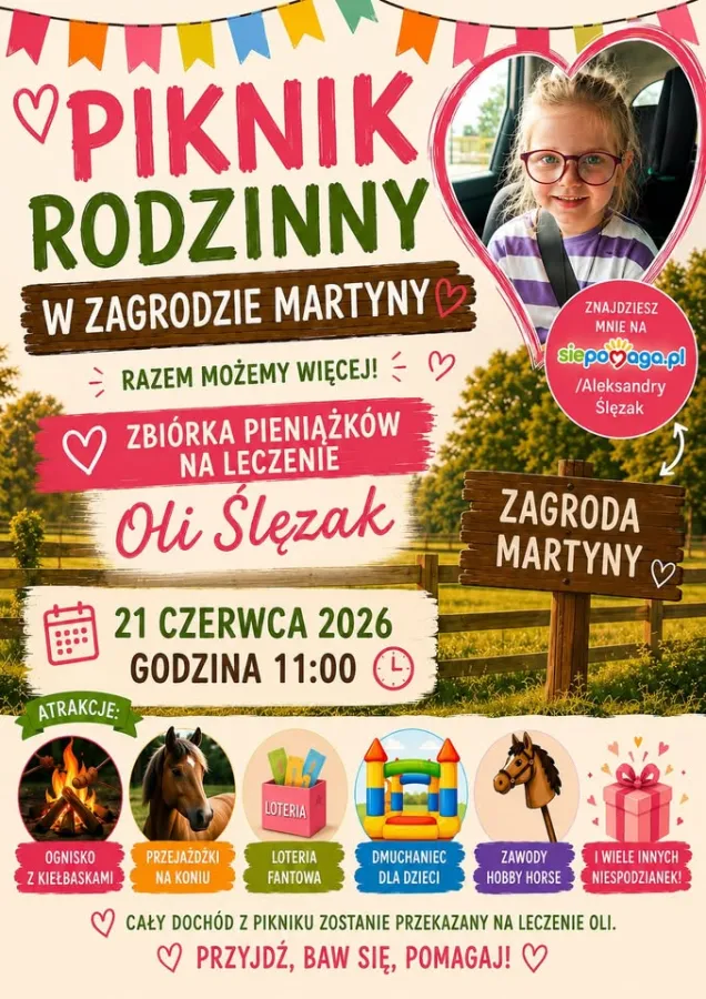 Piknik rodzinny w Zagrodzie Martyny