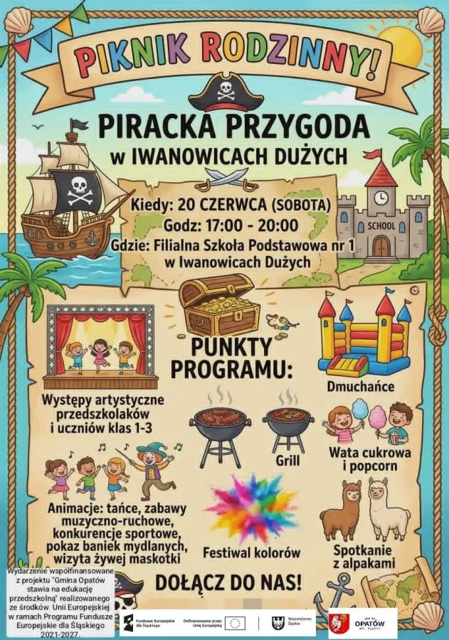 Piknik Rodzinny Piracka Przygoda