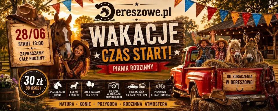 Piknik Rodzinny - Wakacje Czas Start!