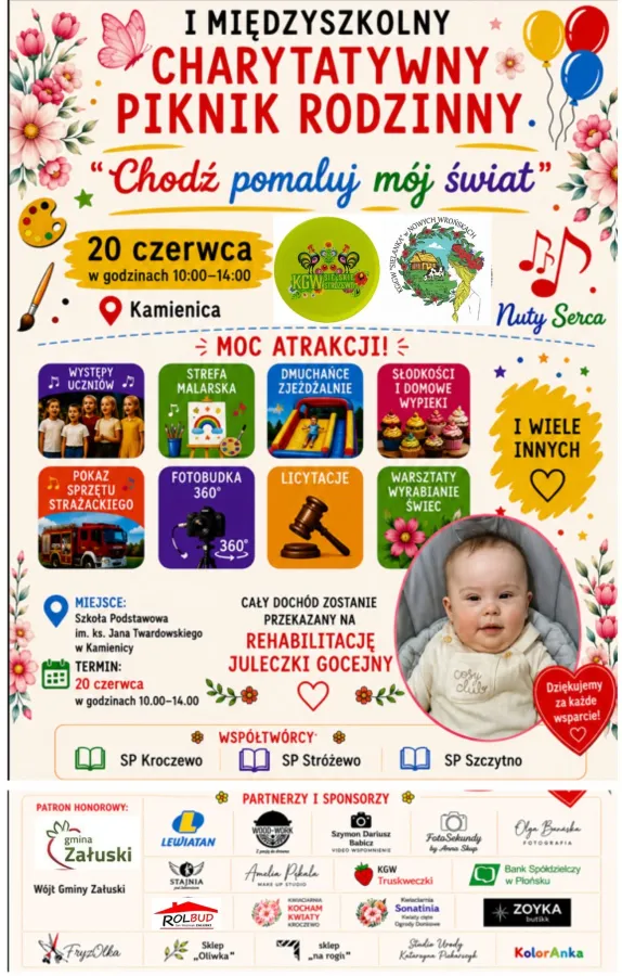 I Międzyszkolny Charytatywny Piknik Rodzinny