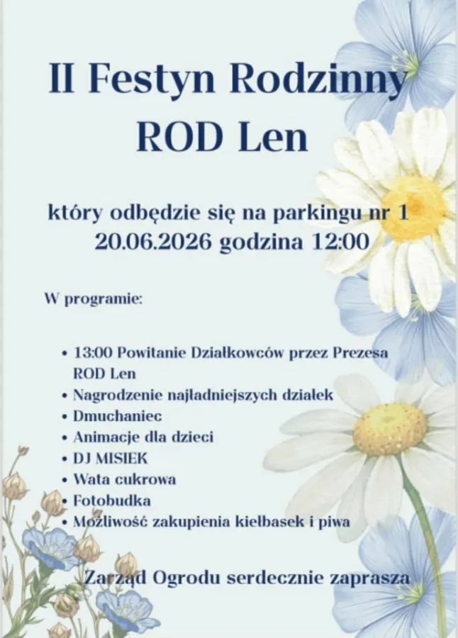 II PIKNIK RODZINNY NA ROD "LEN" ŻYRARDÓW