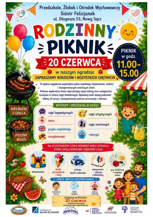 Piknik Rodzinny u Sióstr Felicjanek