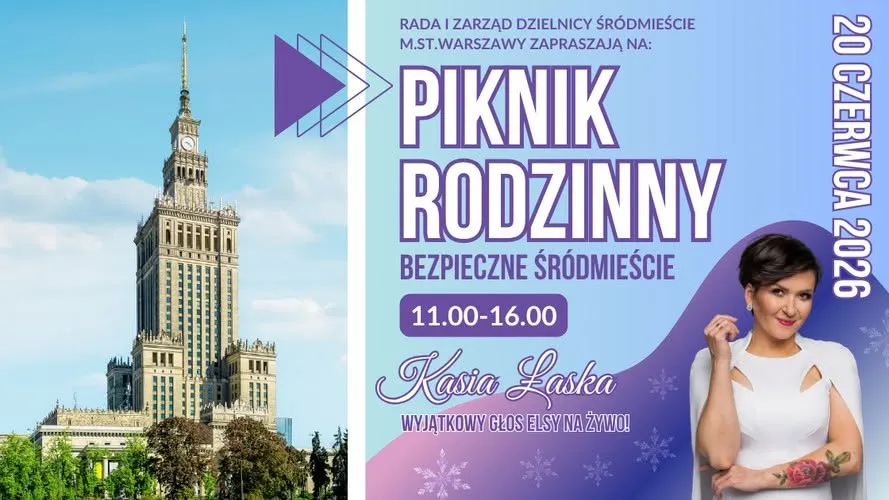 Piknik Rodzinny "BEZPIECZNE ŚRÓDMIEŚCIE" już 20 czerwca 2026!