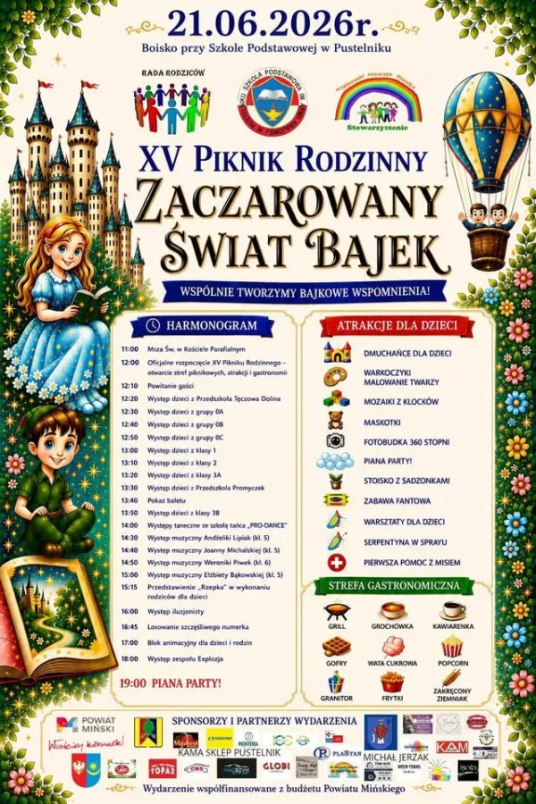 XV Piknik Rodzinny Zaczarowany Świat Bajek