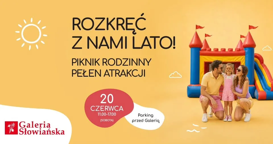 Rozkręć z nami lato! Piknik rodzinny w Galerii Słowiańskiej