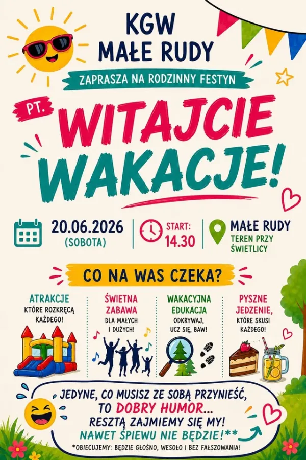 Festyn Rodzinny WITAJCIE WAKACJE
