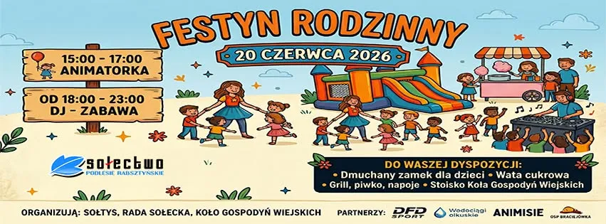 Festyn Rodzinny w Podlesiu Rabsztyńskim