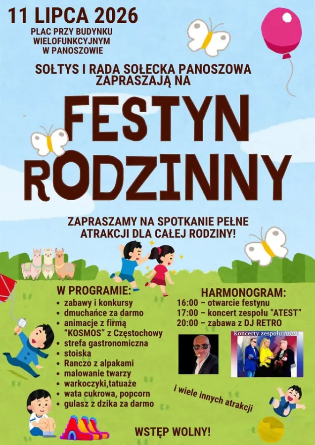 FESTYN RODZINNY Panoszów 2026