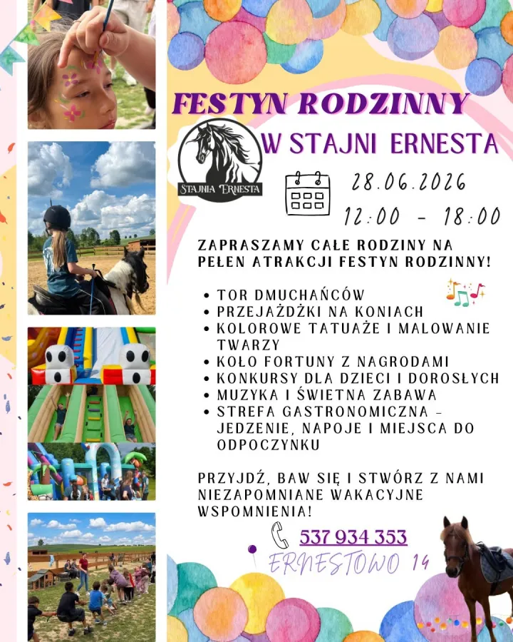 Festyn rodzinny w Stajni Ernesta