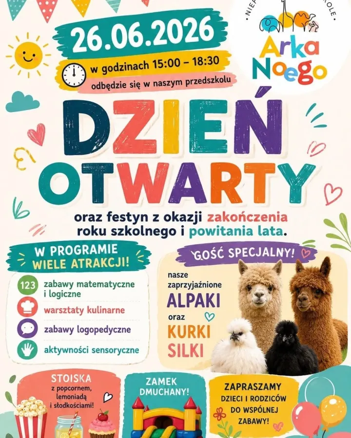 Wielki Festyn Rodzinny i Dzień Otwarty - Arka Noego Myszków