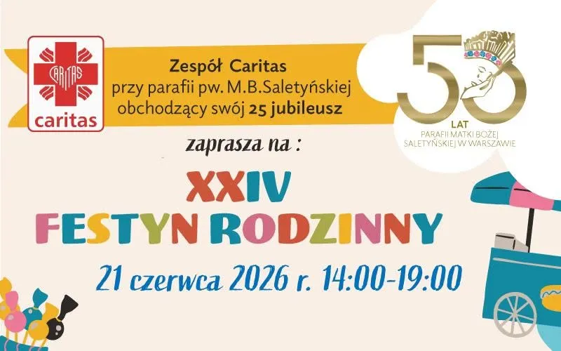 Festyn Rodzinny i 25 lecie Parafialnego Caritas