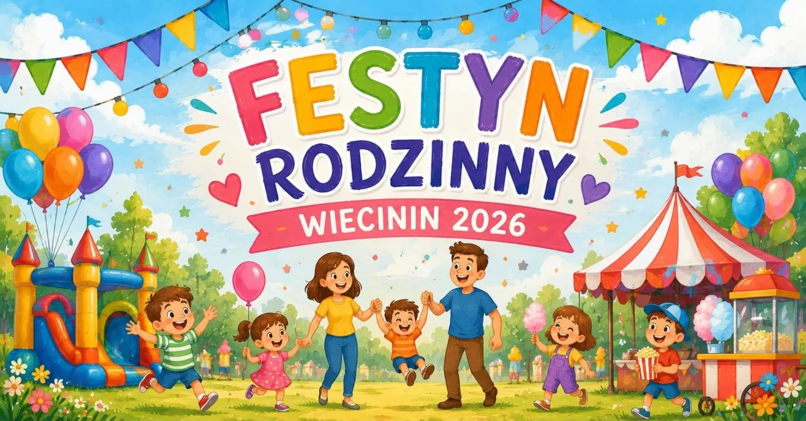 Festyn Rodzinny Wiecinin 2026 🌈👨‍👩‍👧‍👦🍭
