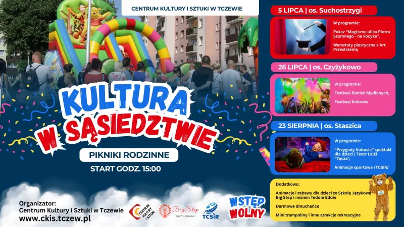 Kultura w sąsiedztwie - Piknik rodzinny na os. Staszica