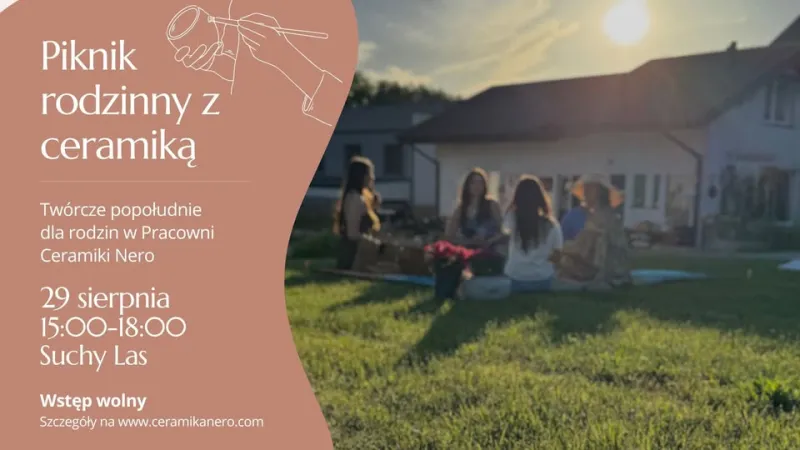Piknik rodzinny z ceramiką 🌼 wstęp wolny 🎨