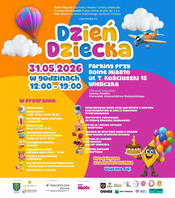 Gminny Dzień Dziecka w Solnym Mieście